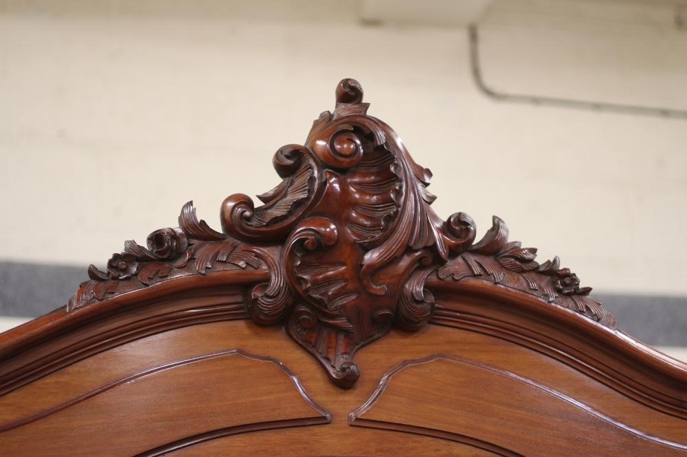 A MAHOGANY ARMOIRE Image
