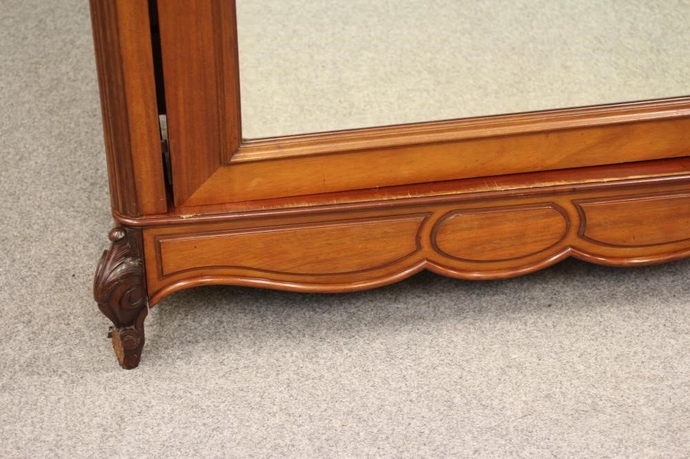 A MAHOGANY ARMOIRE Image