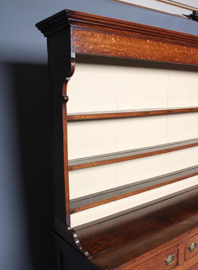 AN OAK ENCLOSED DRESSER Image