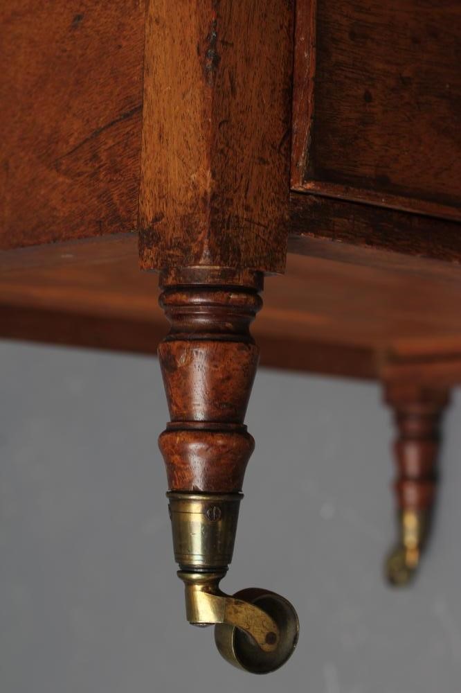 A GEORGIAN MAHOGANY CANTERBURY Image