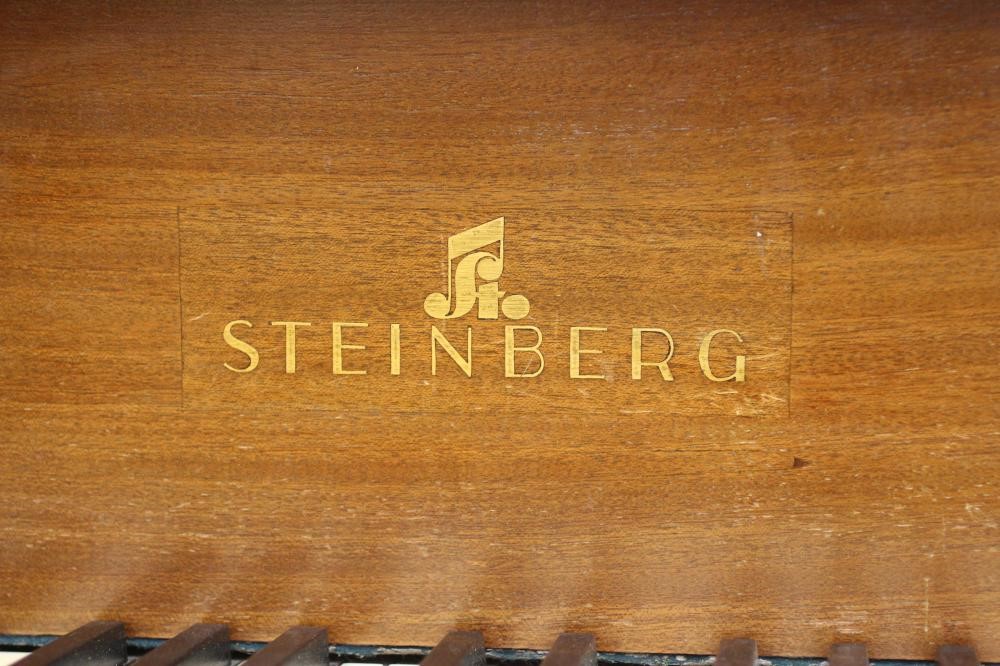A STEINBERG BABY GRAND PIANO Image