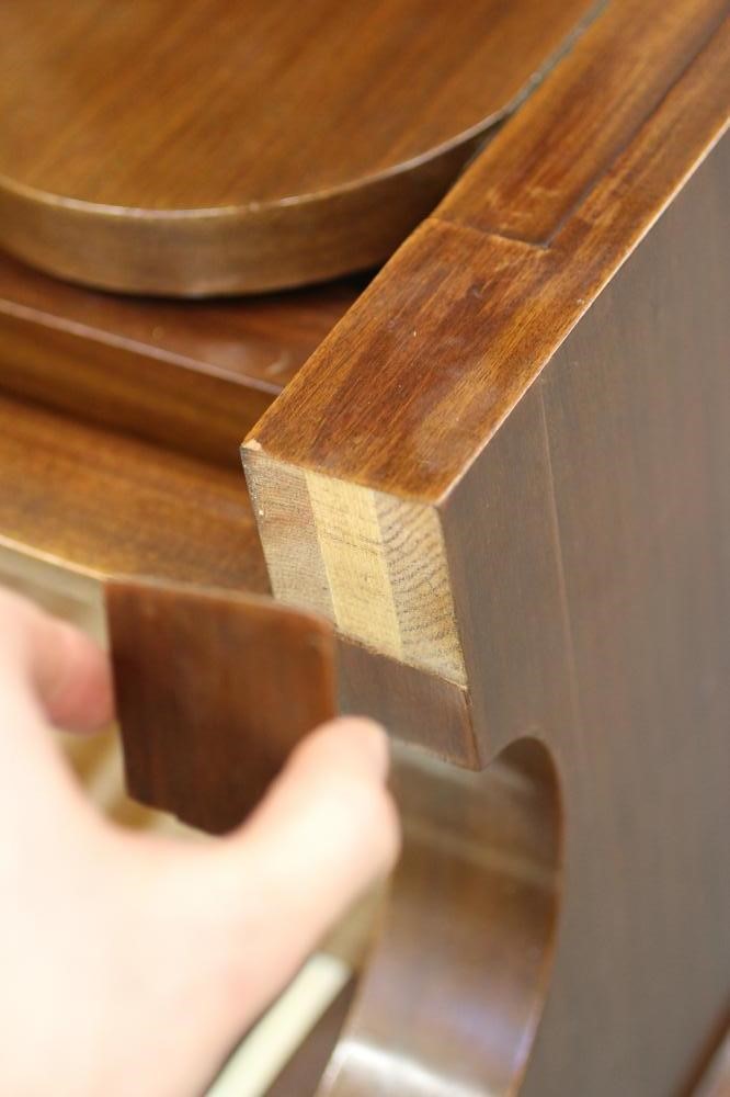 A STEINBERG BABY GRAND PIANO Image