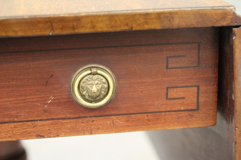 A MAHOGANY PEMBROKE TABLE Image