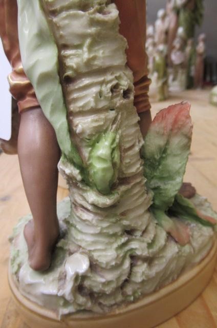 A RARE PAIR OF ROYAL DUX YOUNG ARAB STREET VENDORS Image