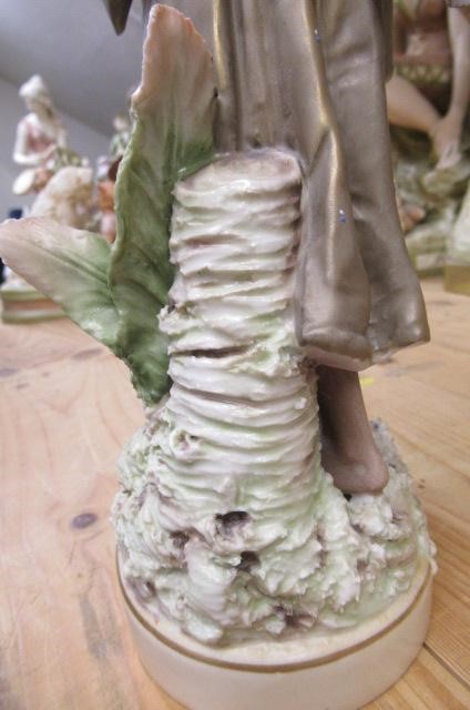 A RARE PAIR OF ROYAL DUX YOUNG ARAB STREET VENDORS Image