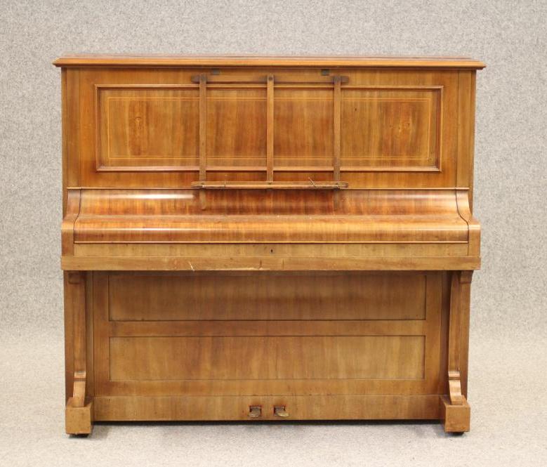 A C. BECHSTEIN UPRIGHT PIANO Image