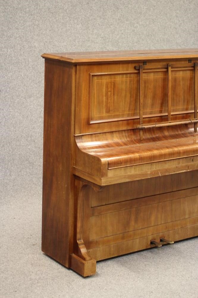 A C. BECHSTEIN UPRIGHT PIANO Image
