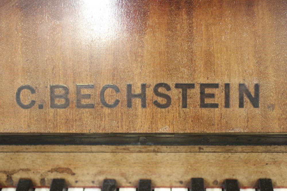 A C. BECHSTEIN UPRIGHT PIANO Image