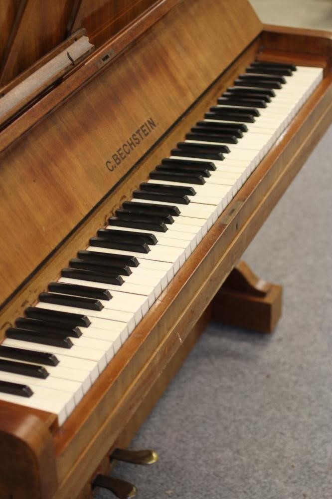 A C. BECHSTEIN UPRIGHT PIANO Image