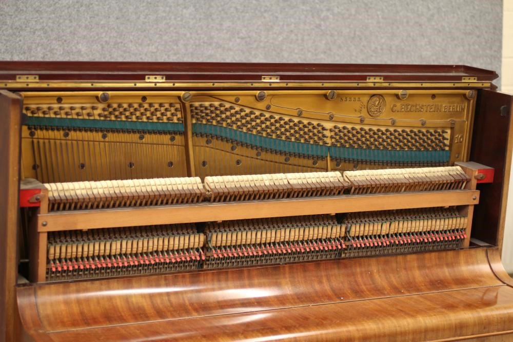 A C. BECHSTEIN UPRIGHT PIANO Image