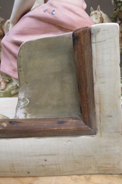 A ROYAL DUX FIGURAL CENTREPIECE Image