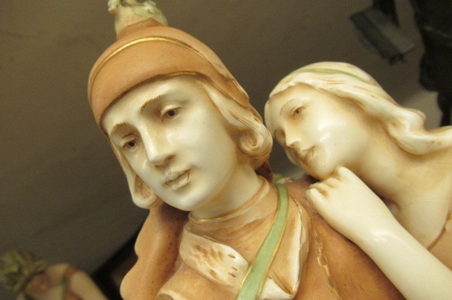 AN AUSTRIAN FIGURE GROUP Image