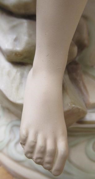 A PAIR OF ROYAL DUX FIGURAL VASES Image