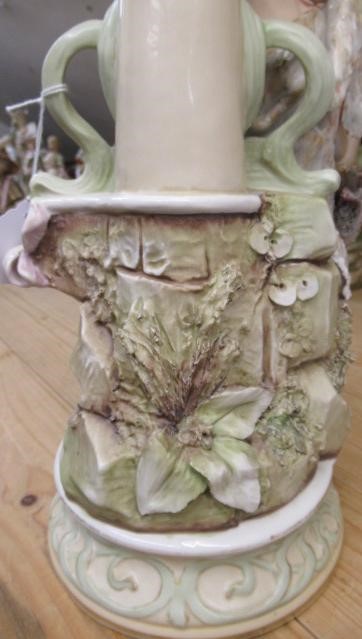 A PAIR OF ROYAL DUX FIGURAL VASES Image