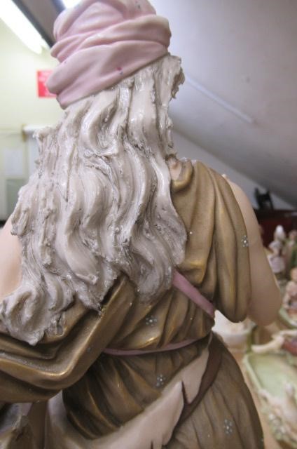 A PAIR OF ROYAL DUX STYLE FIGURES Image