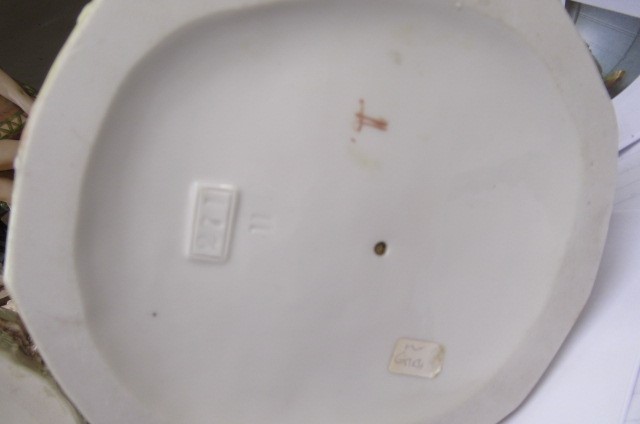 A PAIR OF ROYAL DUX STYLE FIGURES Image