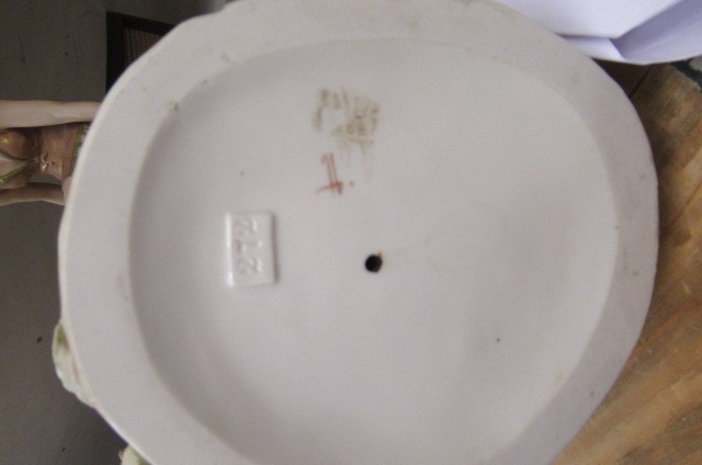 A PAIR OF ROYAL DUX STYLE FIGURES Image