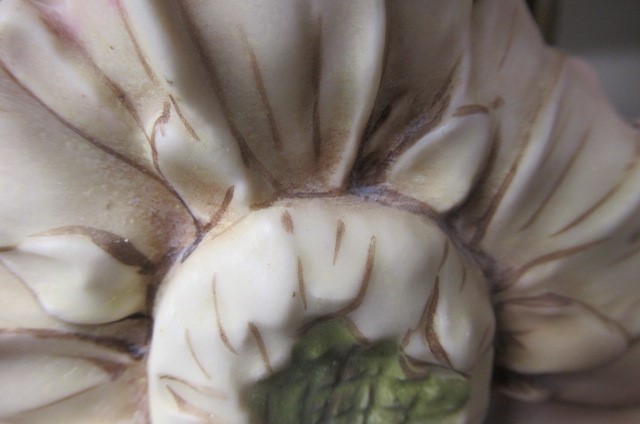 A LARGE PAIR OF ART NOUVEAU ROYAL DUX FIGURAL LANTERN FIGURES Image