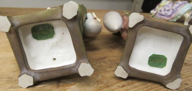 A COLLECTION OF SMALL ROYAL DUX FIGURES Image