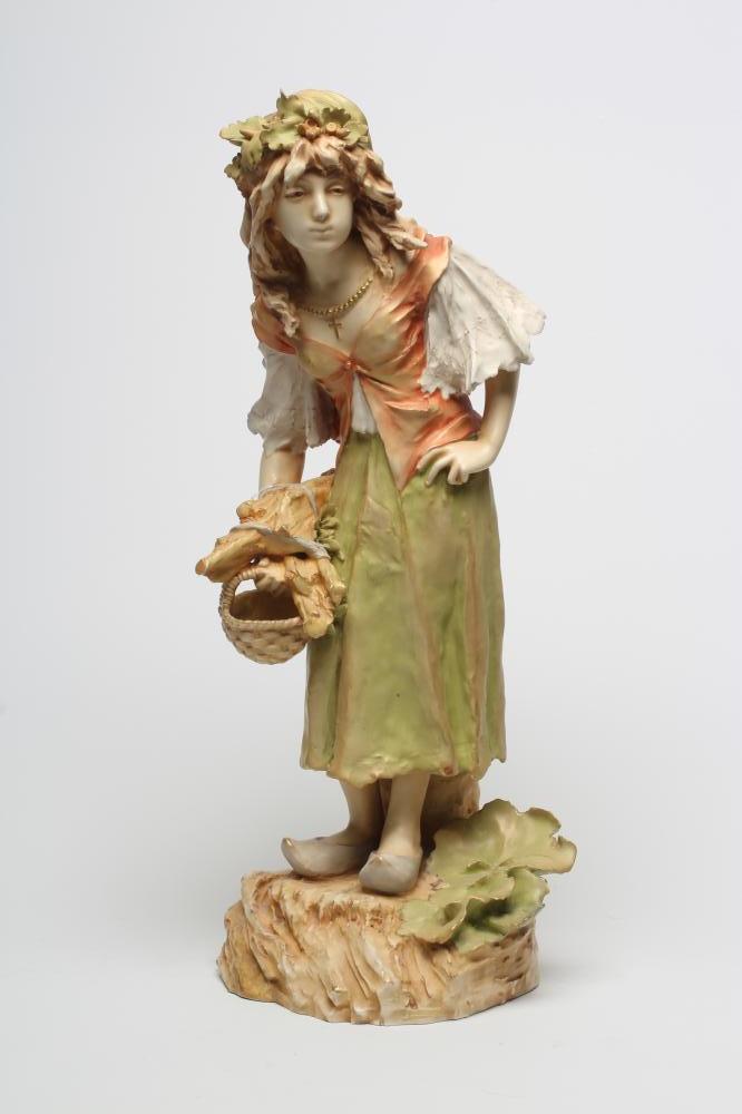 AN AMPHORA FIGURE of a young Dutch girl Image