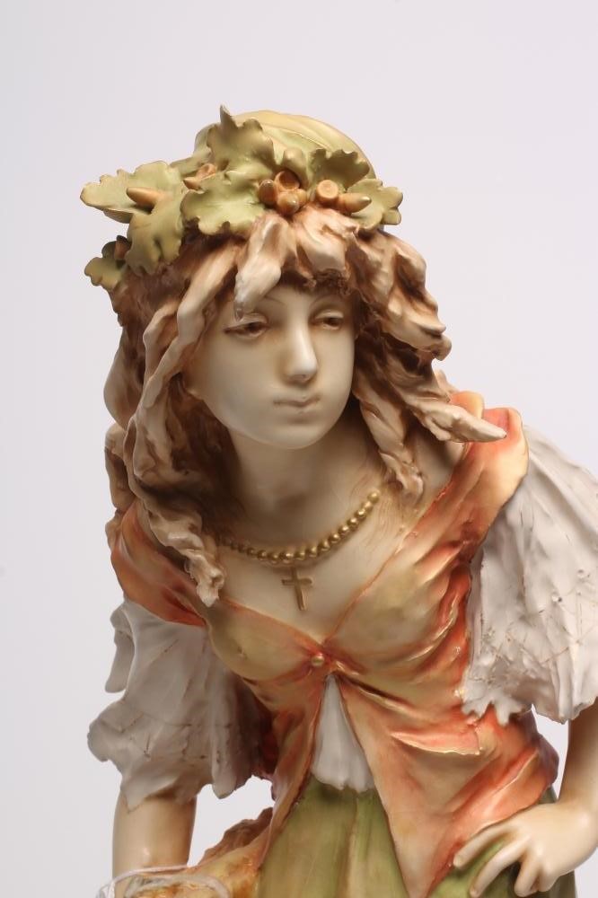 AN AMPHORA FIGURE of a young Dutch girl Image