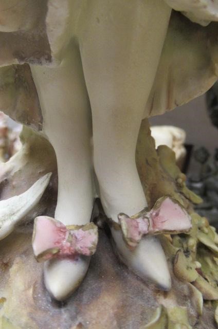 A TURN OF TEPLITZ FIGURAL TABLE CENTREPIECE Image