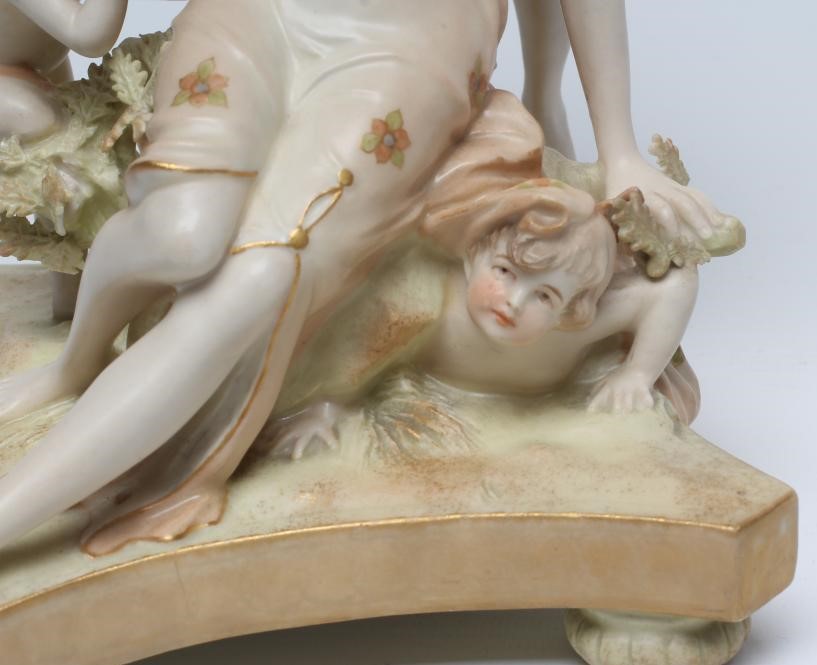 AN AUSTRIAN FIGURE GROUP Image