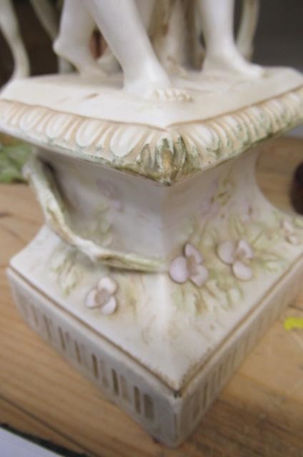 A PAIR OF ERNST WAHLISS ROYAL VIENNA FIGURE GROUPS Image