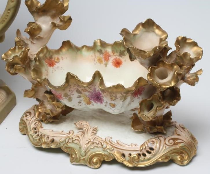 AN AUSTRIAN TWO HANDLED CAMPANA URN Image