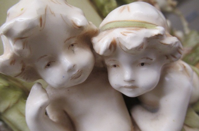 AN AUSTRIAN TWO HANDLED CAMPANA URN Image