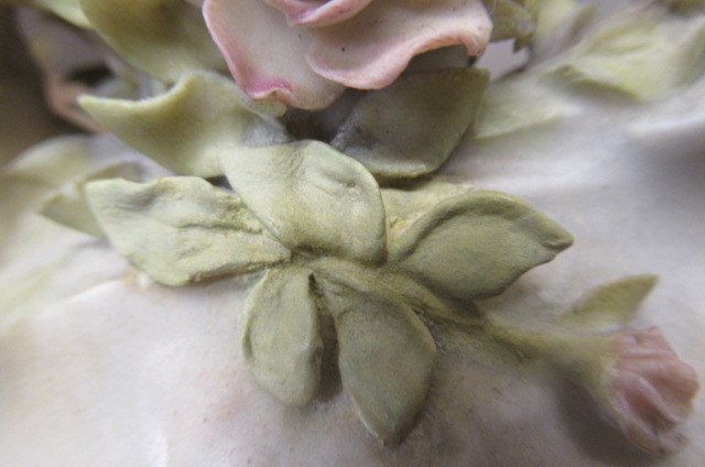 AN AUSTRIAN  PORCELAIN ART NOUVEAU FIGURAL MANTEL TIMEPIECE Image