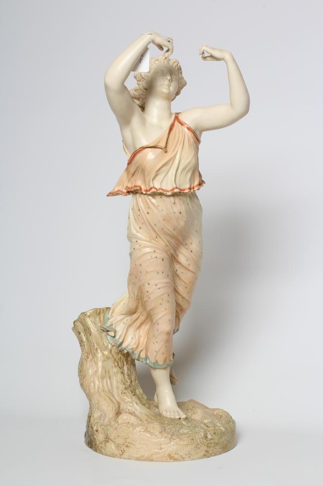 A LARGE ROYAL WORCESTER FIGURE Image