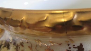 A PAIR OF COALPORT CHINA VASES AND COVERS of ovoid pedestal form Image