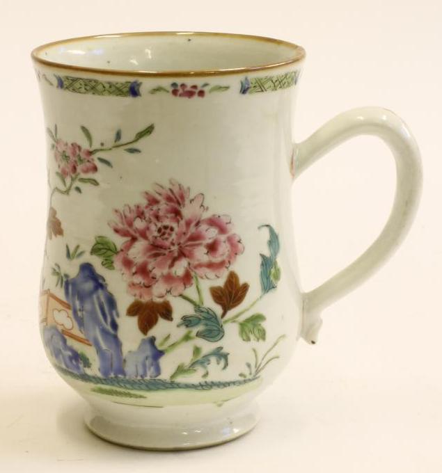 A chinese porcelain mug Hartleys Auctioneers & Valuers