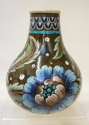 A BURMANTOFTS "FAIENCE" PERSIAN VASE Image