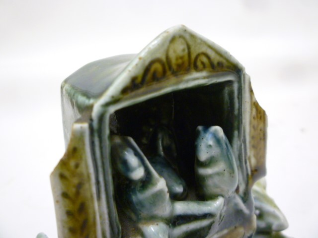 "PLAY GOERS" - A George Tinworth for Doulton Lambeth stoneware group Image