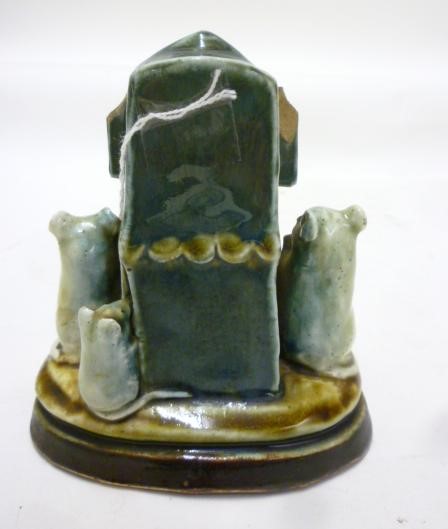 "PLAY GOERS" - A George Tinworth for Doulton Lambeth stoneware group Image