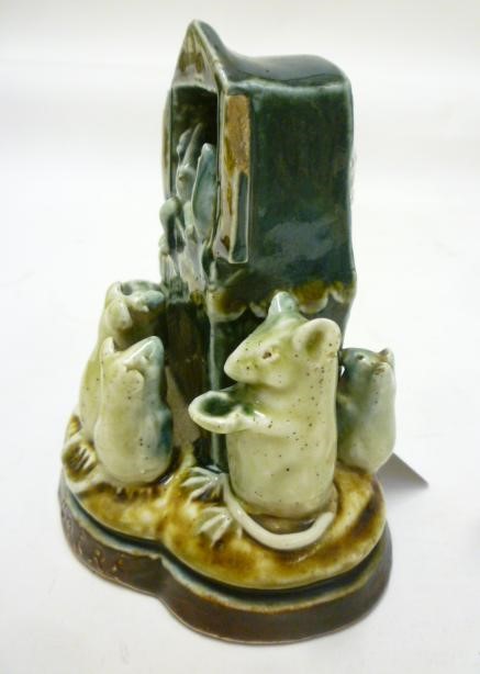 "PLAY GOERS" - A George Tinworth for Doulton Lambeth stoneware group Image