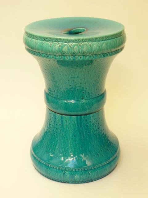 A BURMANTOFTS "FAIENCE" CONSERVATORY SEAT/STAND Image