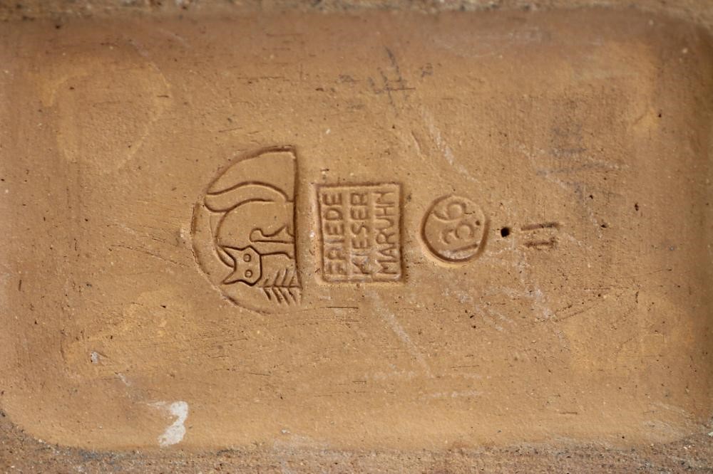 A FRIEDE KIESER MARUHN TERRACOTTA MODEL OF A LAMB Image