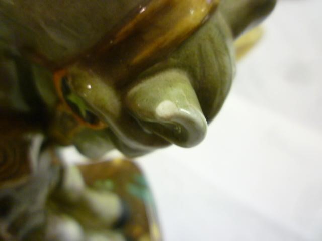 A ROYAL DOULTON EARTHENWARE FIGURE OF ST. GEORGE Image