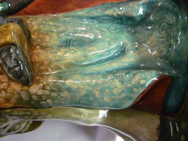 A ROYAL DOULTON EARTHENWARE FIGURE OF ST. GEORGE Image