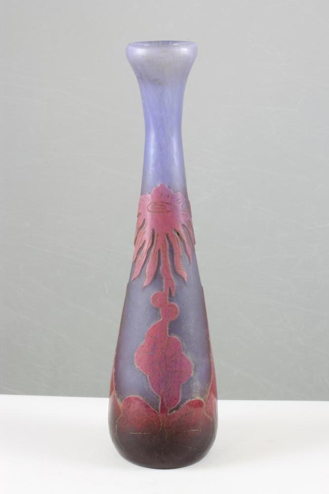 A SCHNEIDER CAMEO GLASS VASE Image