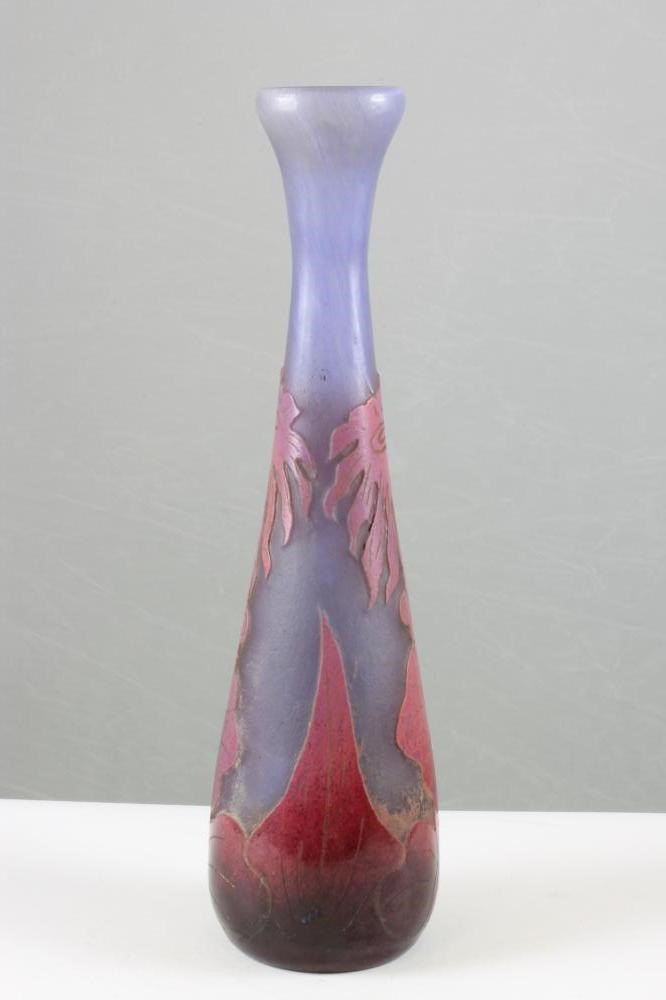 A SCHNEIDER CAMEO GLASS VASE Image