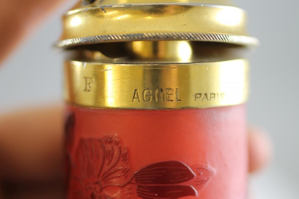 A GALLE CAMEO GLASS SCENT ATOMISER Image