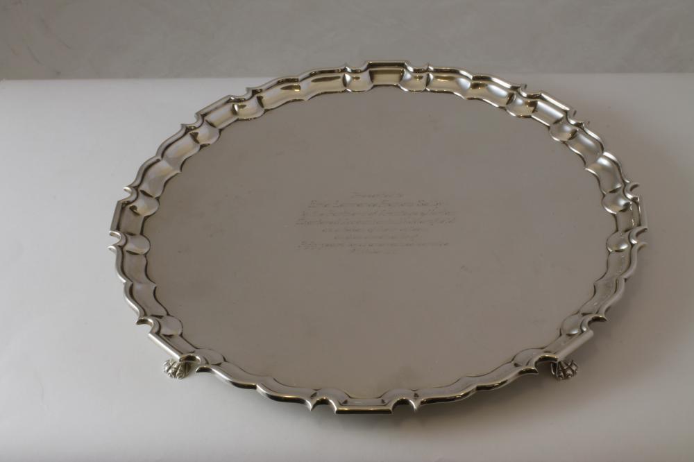 A SILVER SALVER Image