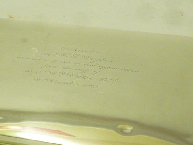 A SILVER CIGAR BOX Image