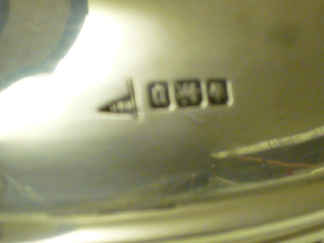 A SILVER LOW PEDESTAL DISH Image