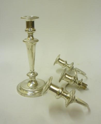 A SILVER CANDELABRUM Image