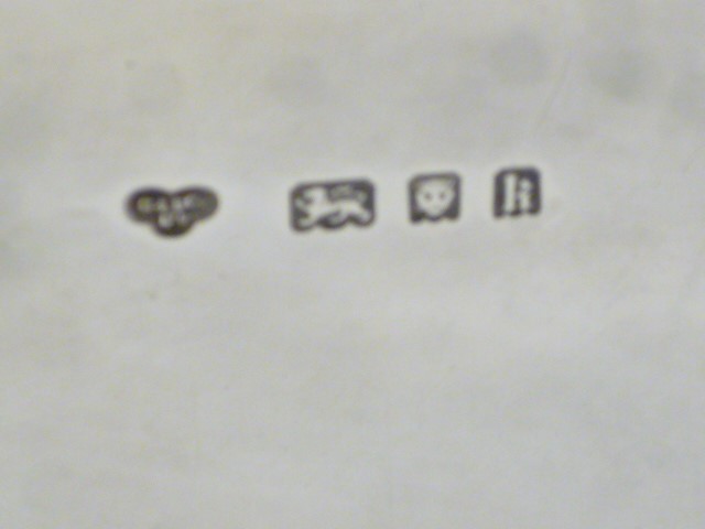 A SMALL SILVER SALVER Image